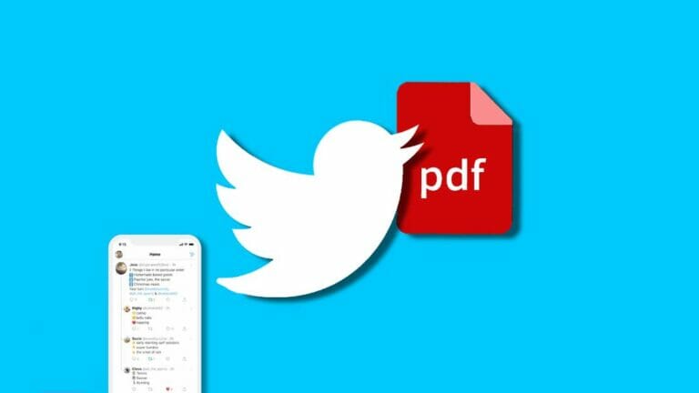 Cómo convertir un hilo de Twitter en un PDF