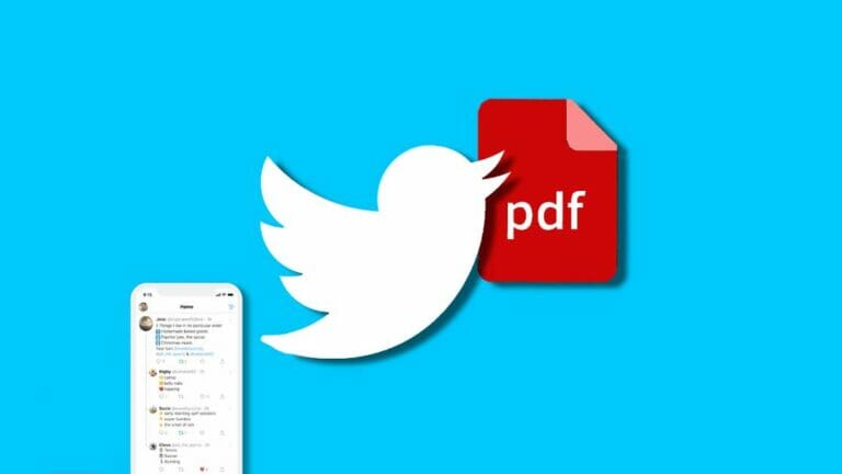 Cómo convertir un hilo de Twitter en un PDF