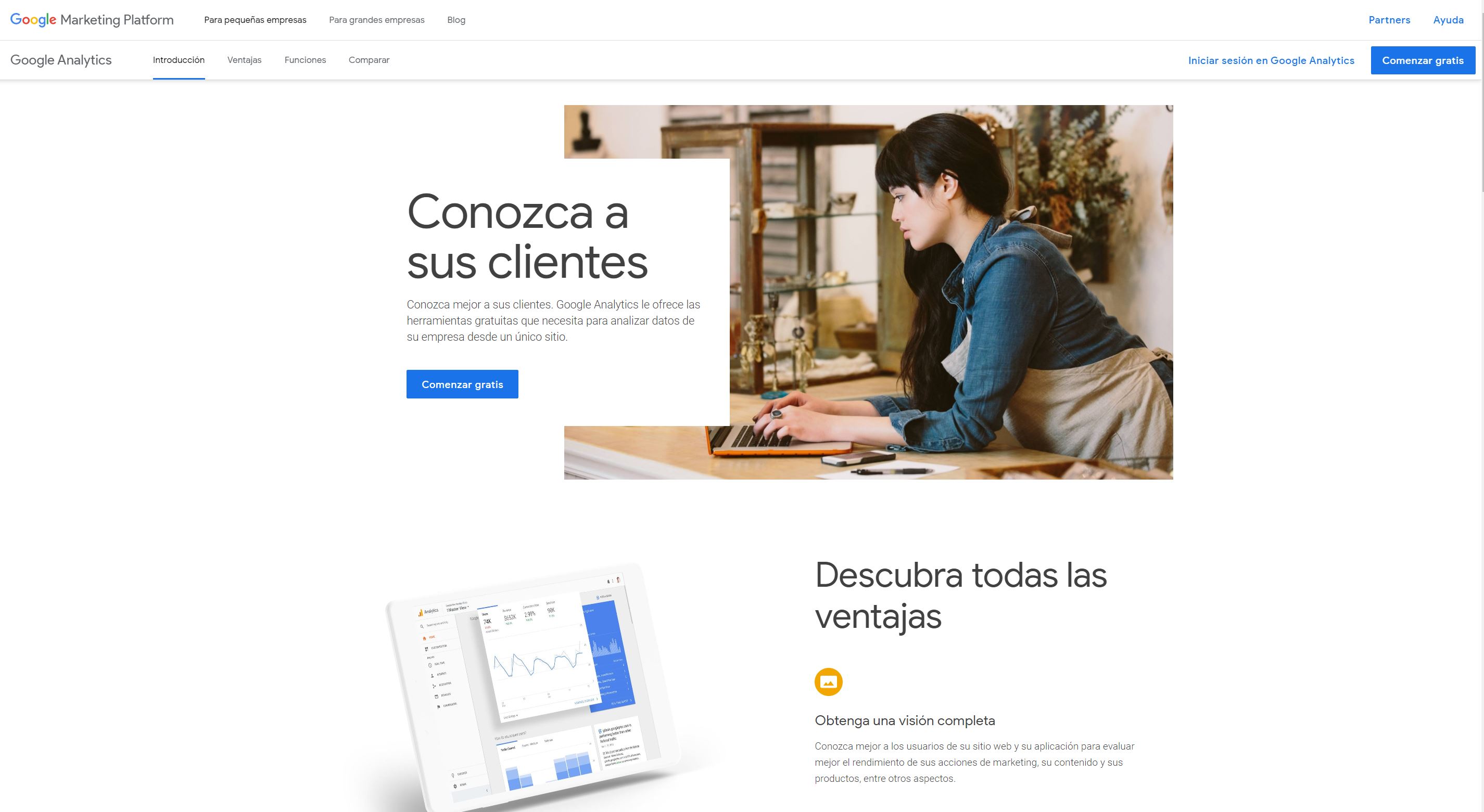 Guía para principiantes de Google Analytics Guía para principiantes de Google Analytics