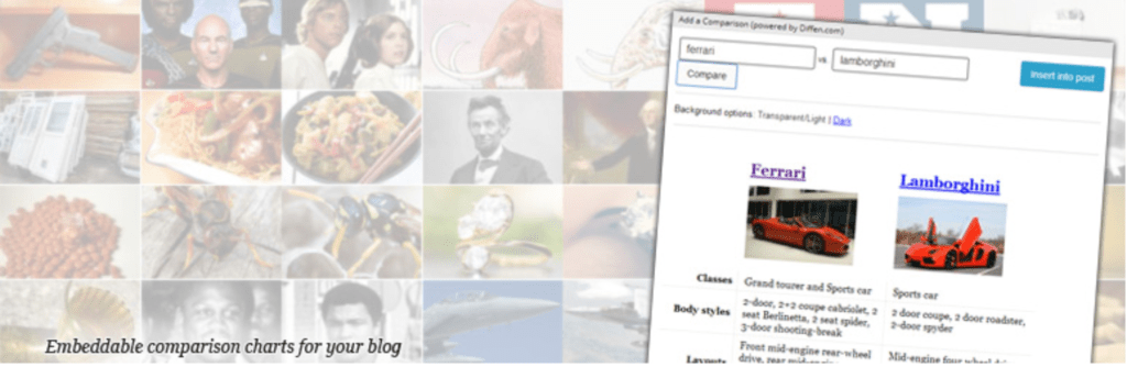 Los mejores plugins de comparación para WordPress – Diffen Los mejores plugins de comparación para WordPress - Diffen