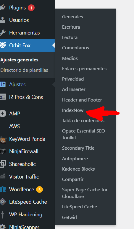 Qué es IndexNow - Configurar IndexBow