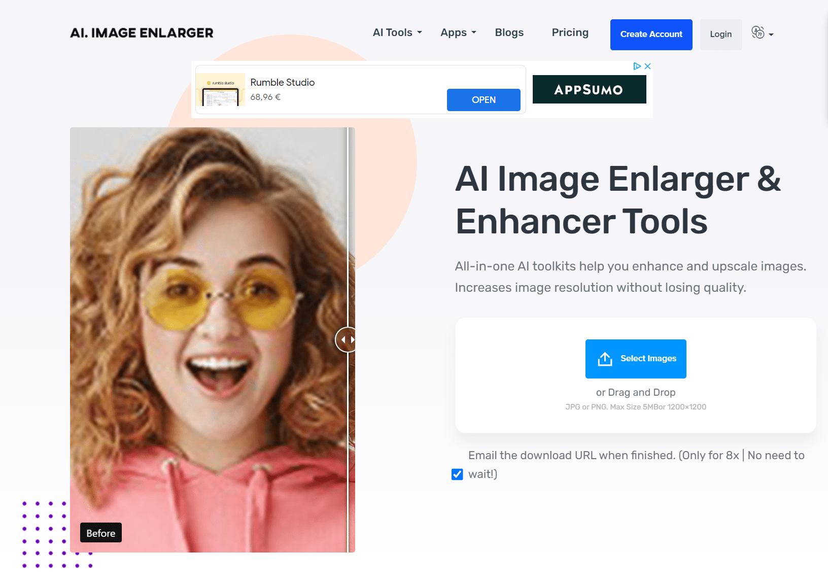 Webs de Inteligencia Artificial – AI Image Enlarger Webs de Inteligencia Artificial - AI Image Enlarger