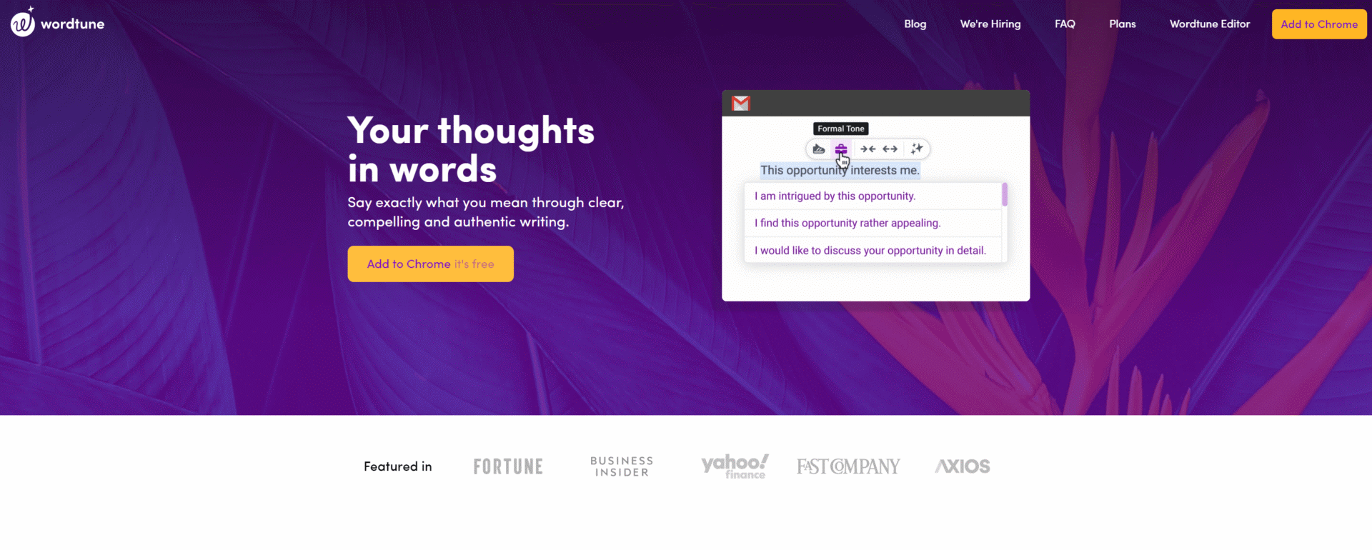 Webs de Inteligencia Artificial – Word Tune Webs de Inteligencia Artificial - Word Tune
