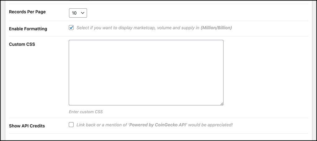 Cómo añadir un ticker de criptomonedas a WordPress – CSS personalizado Cómo añadir un ticker de criptomonedas a WordPress – CSS personalizado