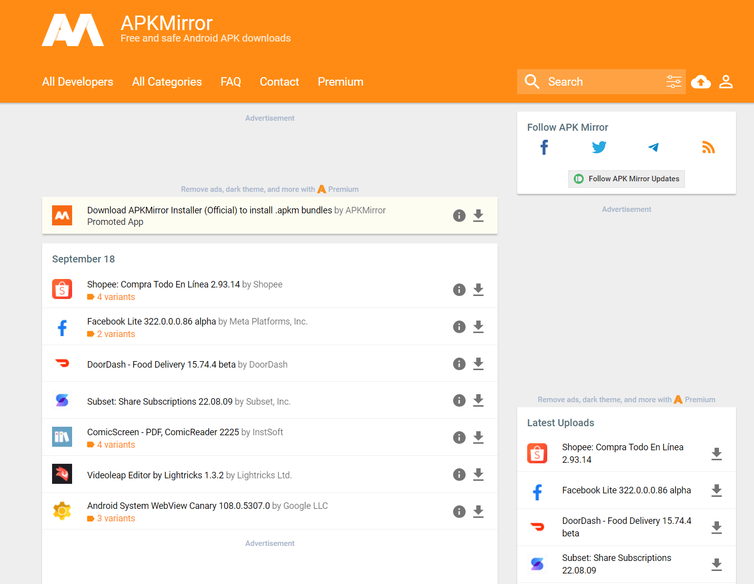 ¿Cómo encontrar versiones antiguas de programas en 2022?- apkmirror ¿Cómo encontrar versiones antiguas de programas en 2022?- apkmirror