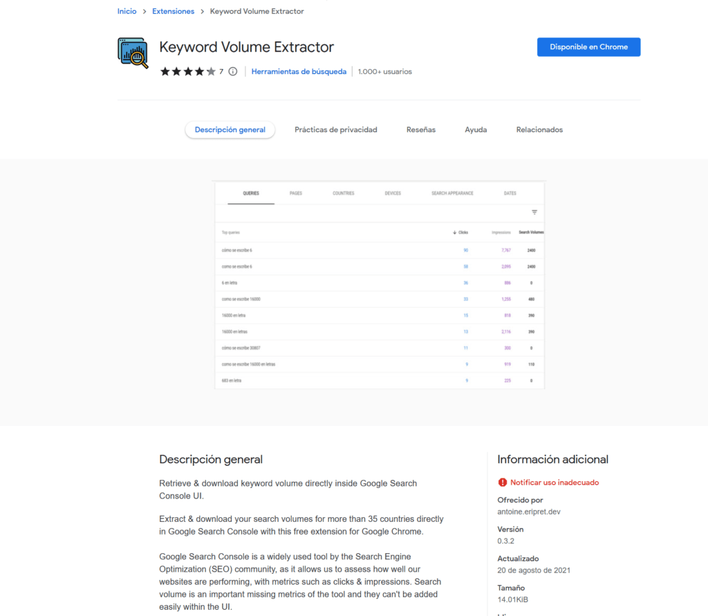 Cómo monitorizar palabras clave – Keyword Volume Extractor Cómo monitorizar palabras clave - Keyword Volume Extractor
