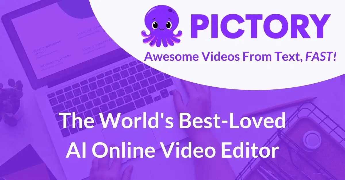 Mejores editores de video online - Pictory