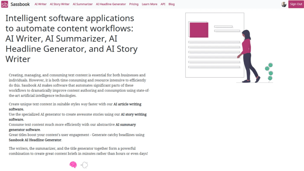 IA para escribir texto : sassbook generador de texto con IA IA para escribir texto : sassbook generador de texto con IA