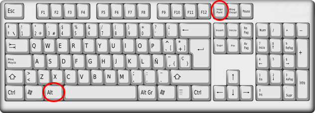 Como hacer captura de pantalla – ALT * Tecla de Print Screen Como hacer captura de pantalla - ALT * Tecla de Print Screen