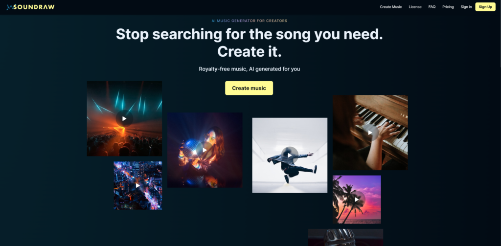 música IA ai generador de música sound draw música IA ai generador de música sound draw