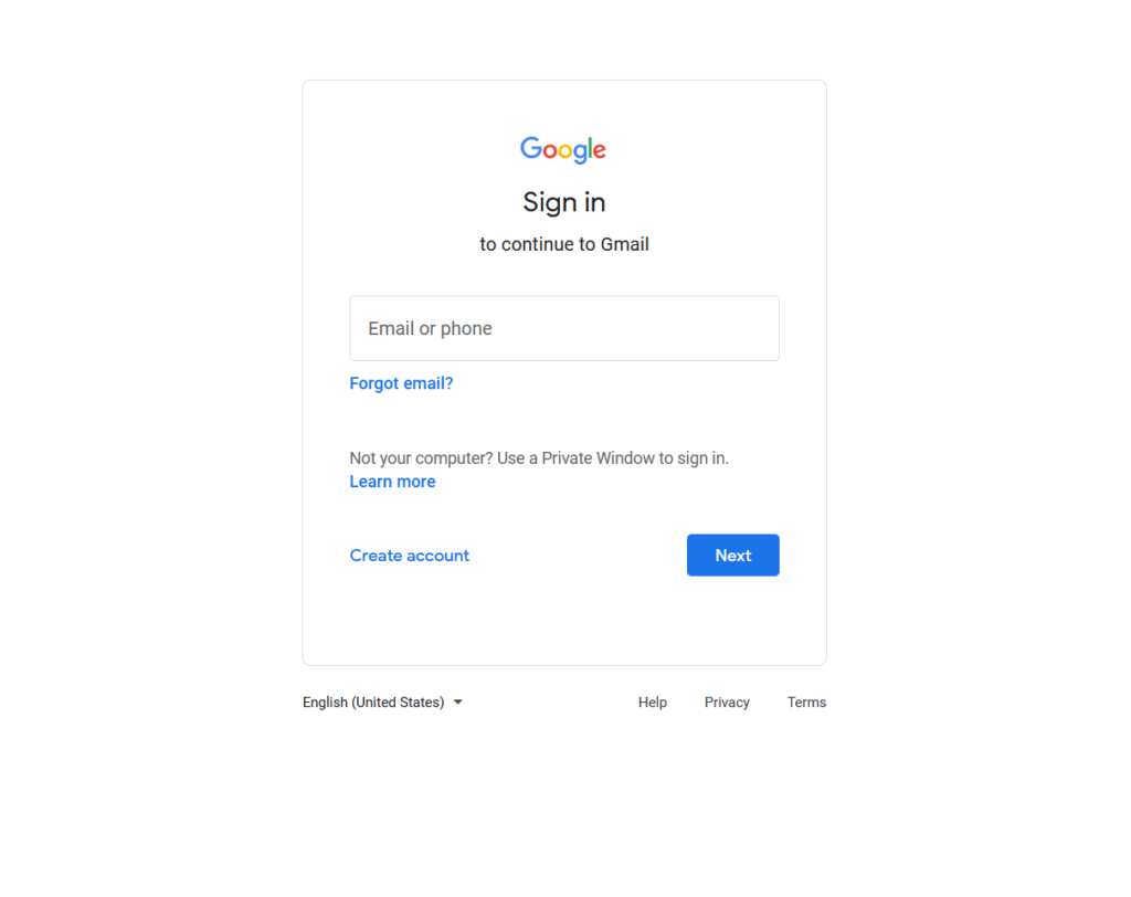 Cómo eliminar una cuenta de Gmail - Haz Login en tu cuenta