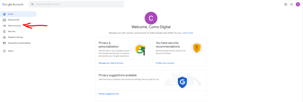 Eliminar cuenta de Gmail – Datos y privacidad Eliminar cuenta de Gmail - Datos y privacidad