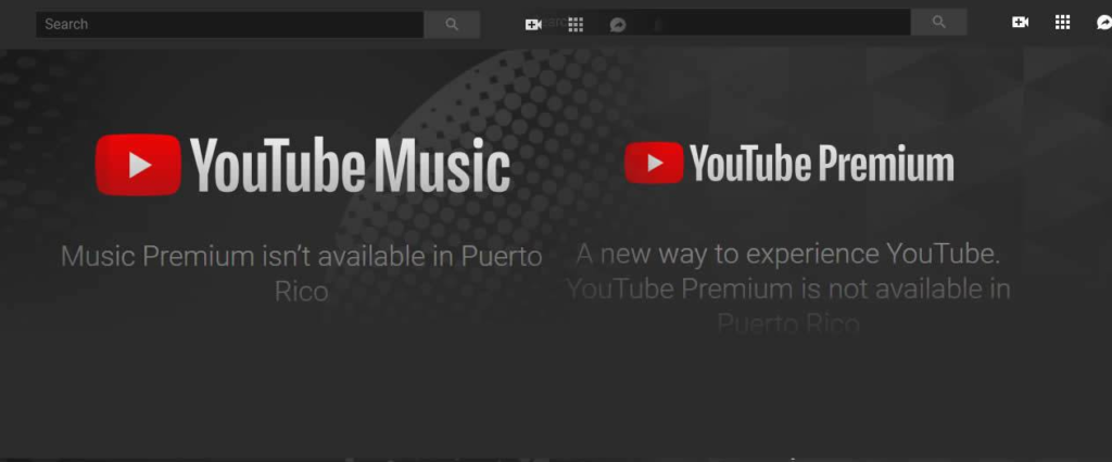 Captura de pantalla de YouTube Premium