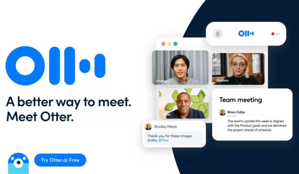 Mejores Herramientas de Transcripción IA - OTTER.AI