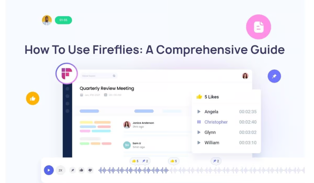 Mejores Herramientas de Transcripción IA - FIREFLIES Mejores Herramientas de Transcripción IA - FIREFLIES