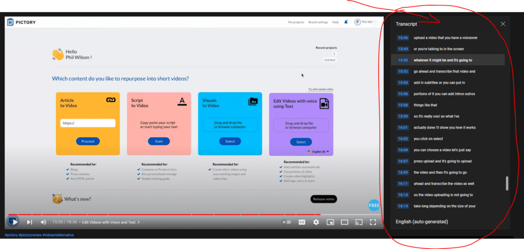 Cómo convertir tu vídeo de Youtube en una entrada de blog – Youtube transcripts Cómo convertir tu vídeo de Youtube en una entrada de blog